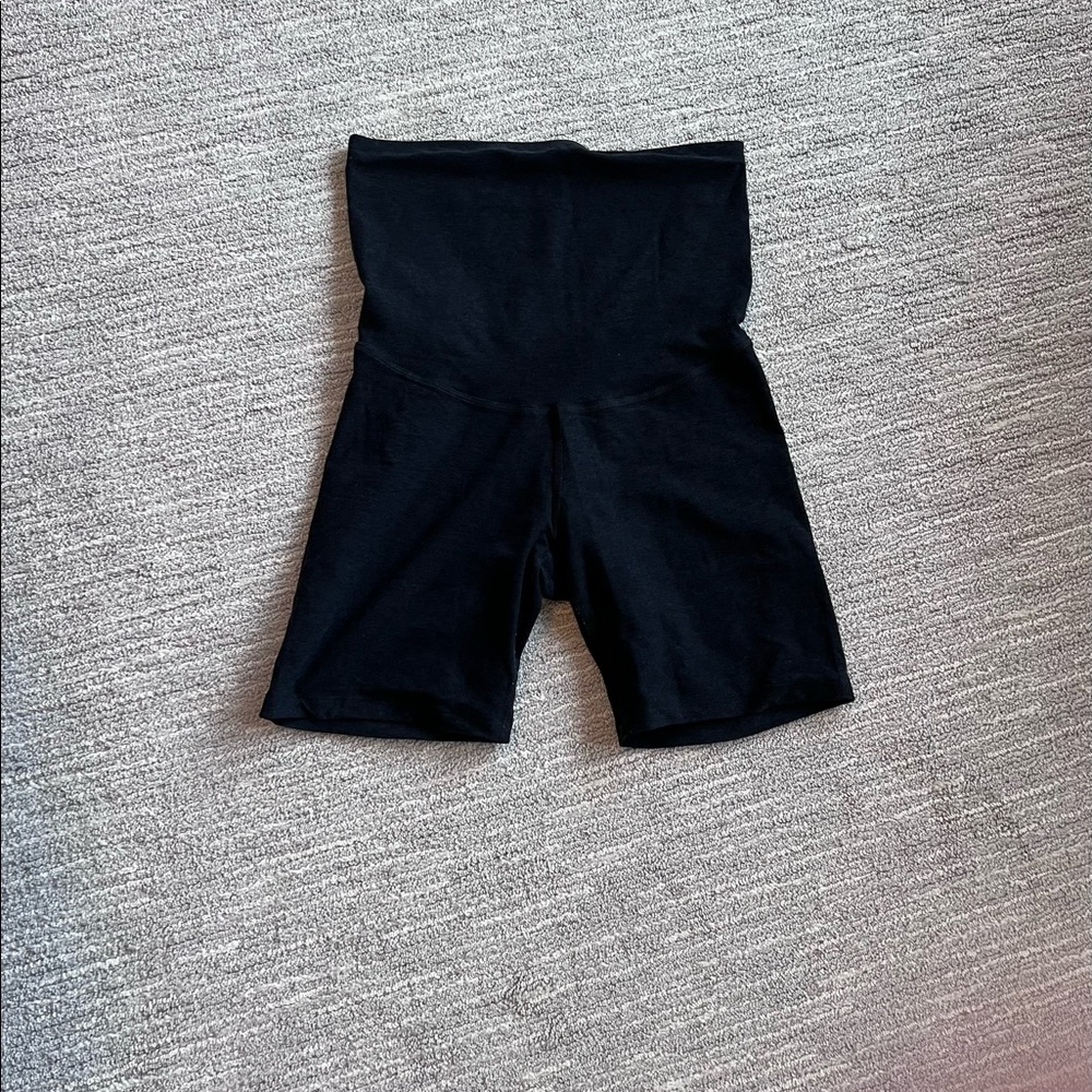 Beyond Yoga Spacedye Maternity Biker Short